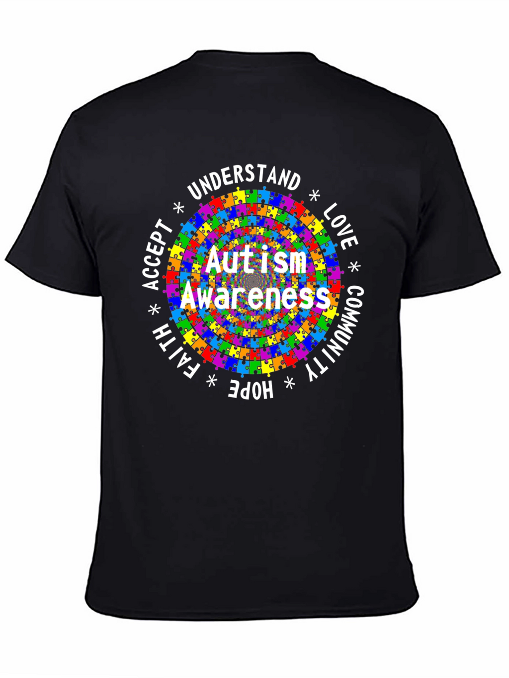 Autism Awareness T-Shirt: Understand Love Hope