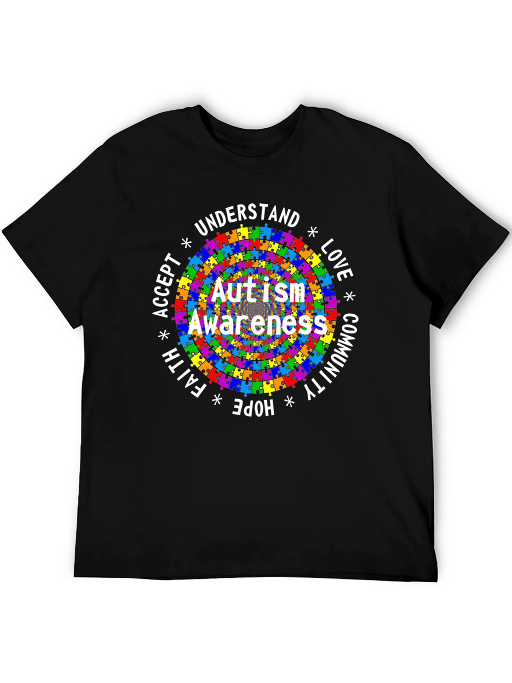 Autism Awareness T-Shirt: Understand Love Hope