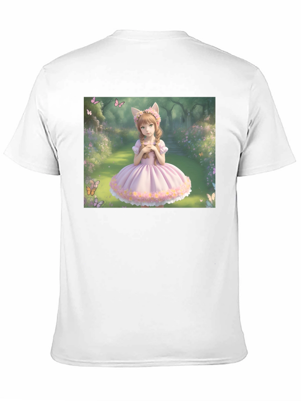 Anime Girl T-Shirt - Kawaii Style