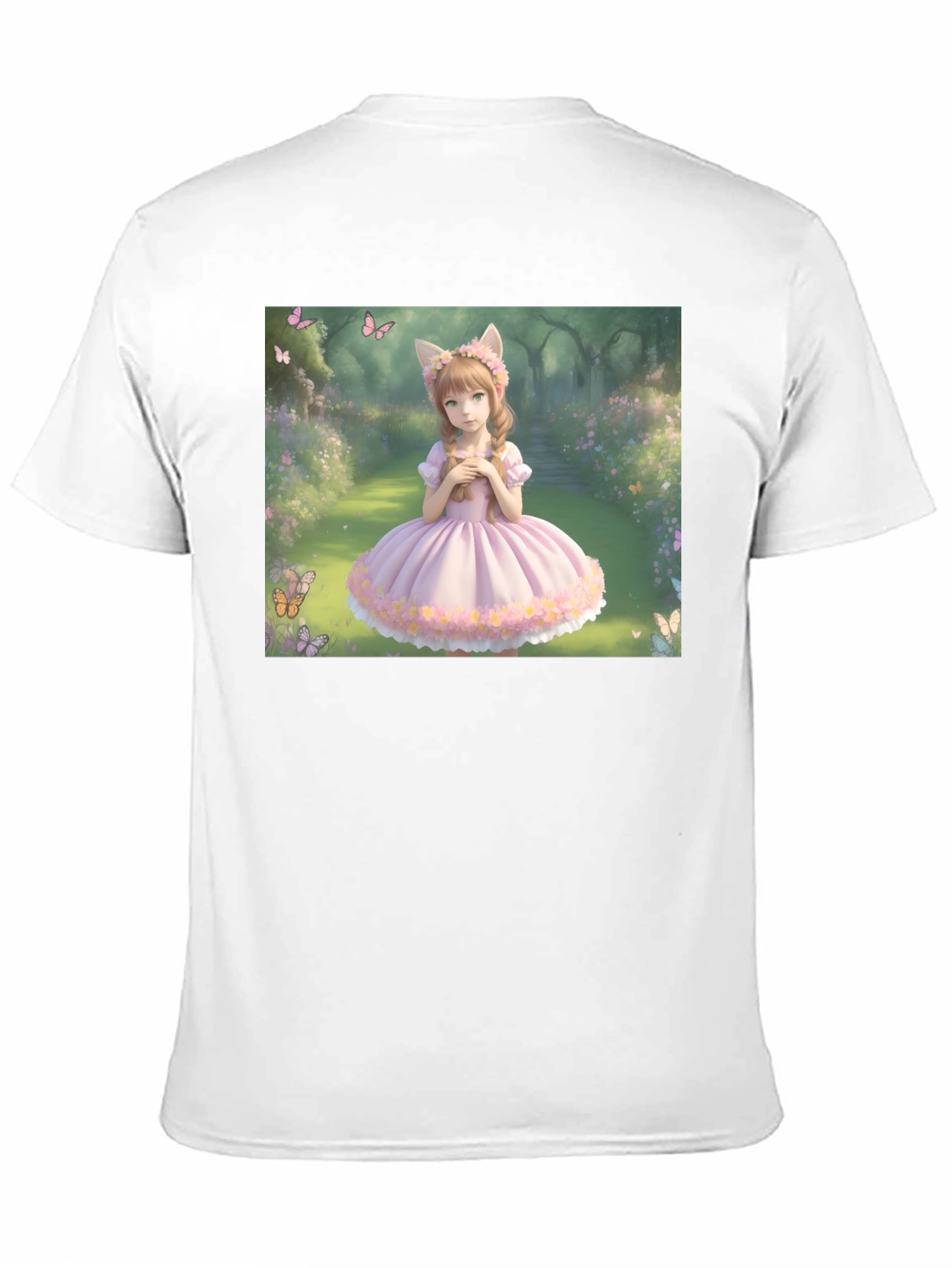 Anime Girl T-Shirt - Kawaii Style