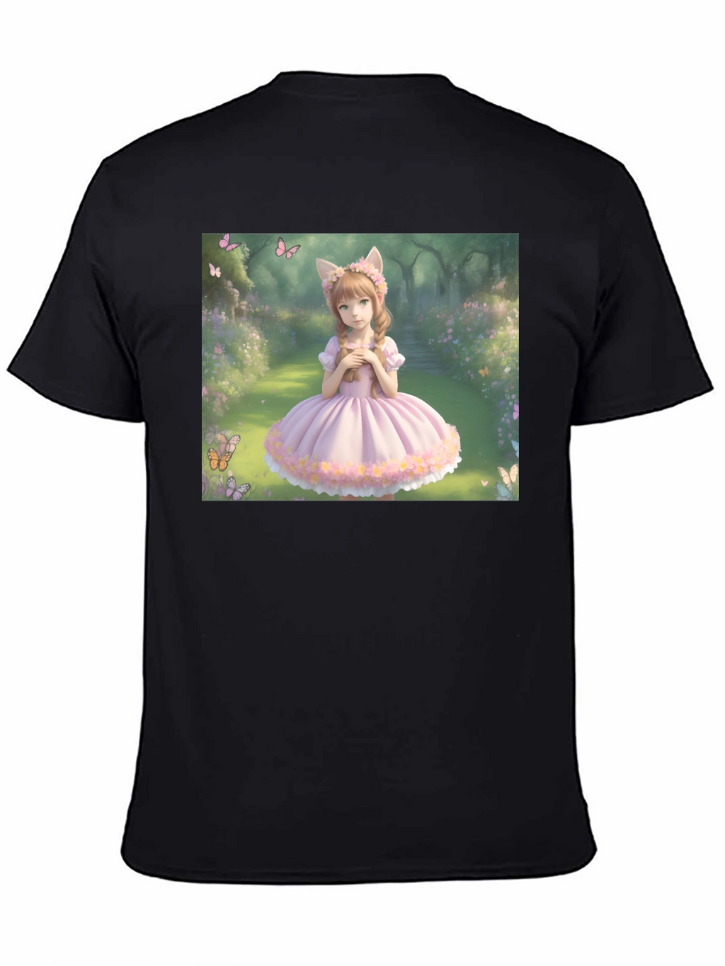 Anime Girl T-Shirt - Kawaii Style