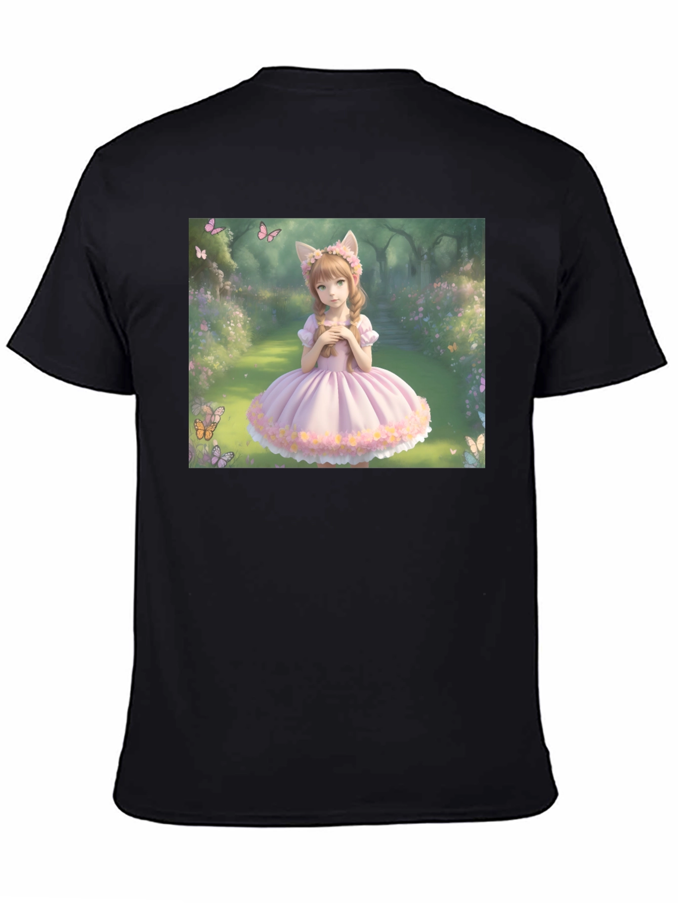 Anime Girl T-Shirt - Kawaii Style