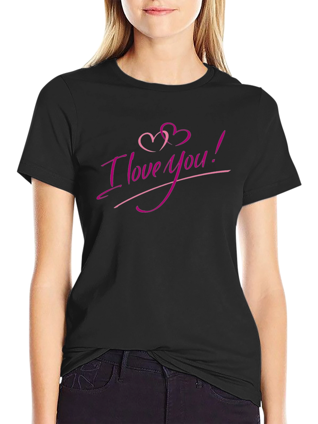 I Love You Graphic Tee - Valentines Day Gift