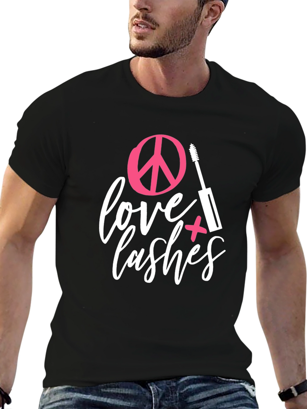 Love Lashes Graphic Tee - Stylish Casual Wear