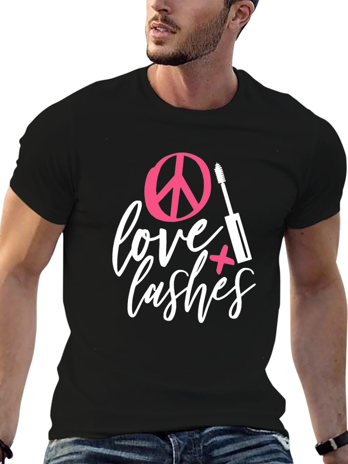 Love Lashes Graphic Tee - Stylish Casual Wear