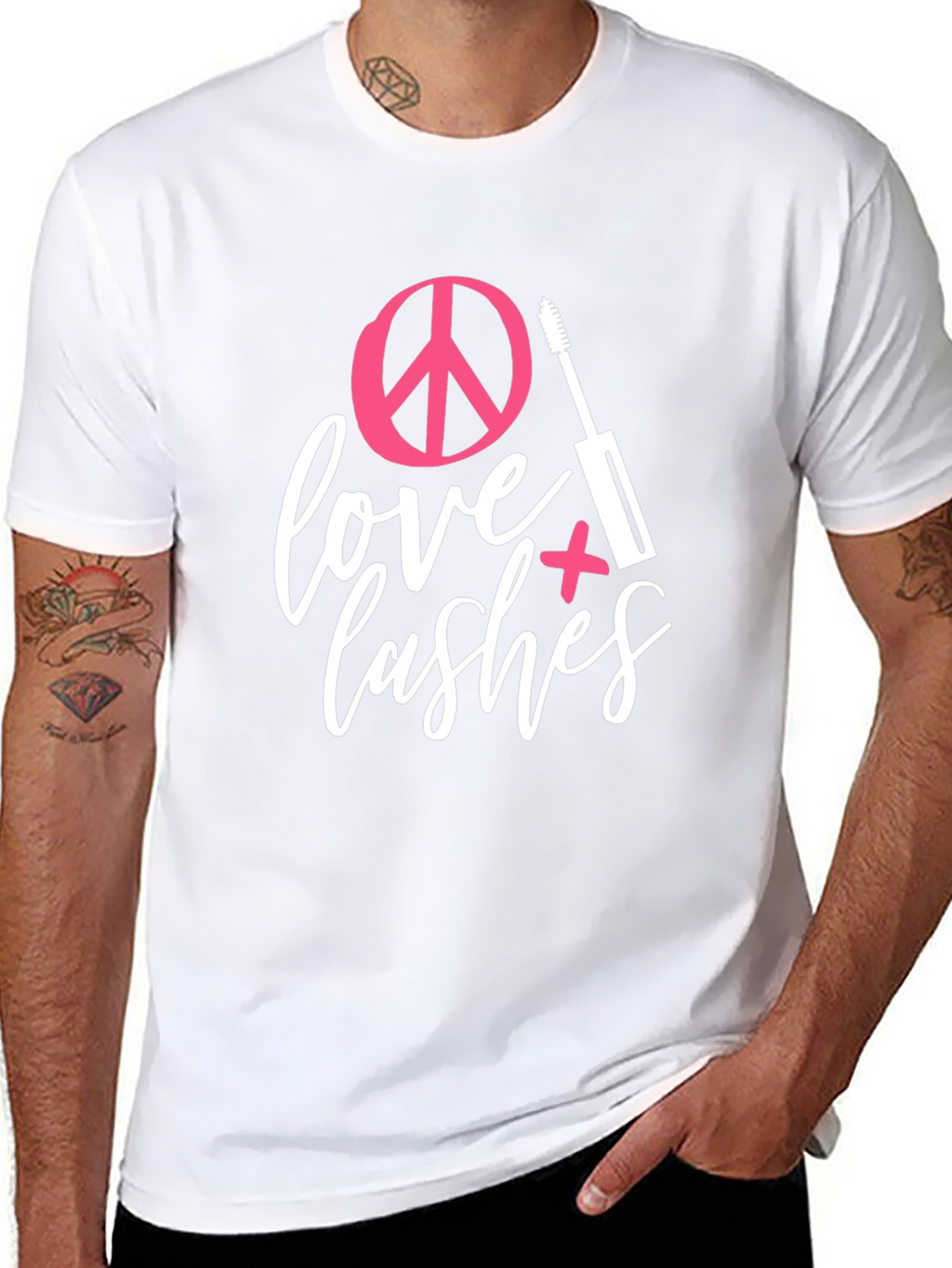 Love Lashes Graphic Tee - Stylish Casual Wear
