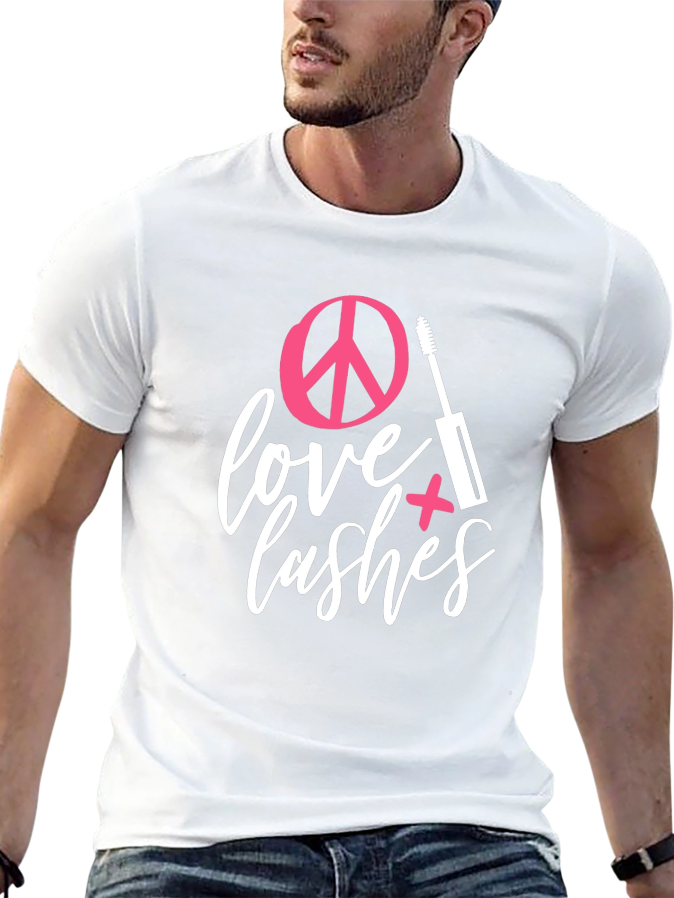 Love Lashes Graphic Tee - Stylish Casual Wear
