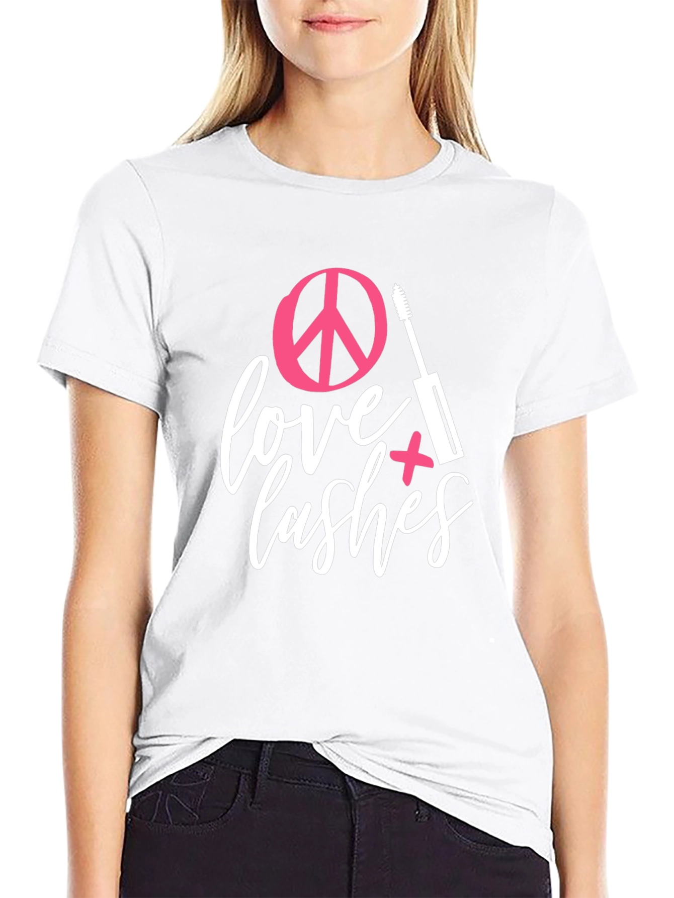 Love Lashes Graphic Tee - Stylish Casual Wear