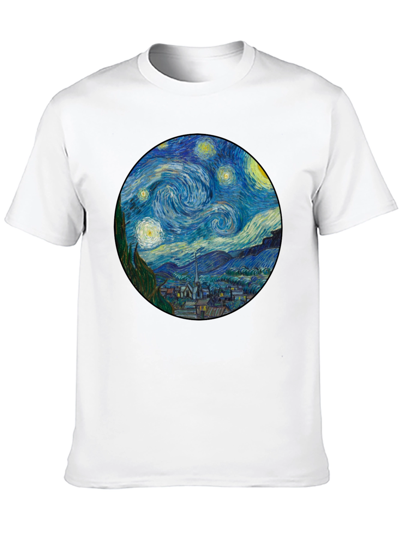 Starry Night Art T-Shirt