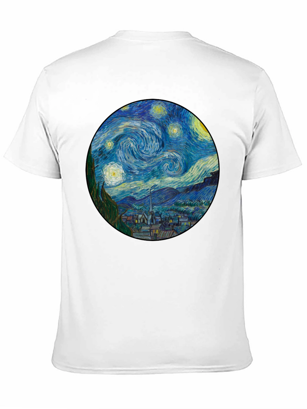 Starry Night Art T-Shirt