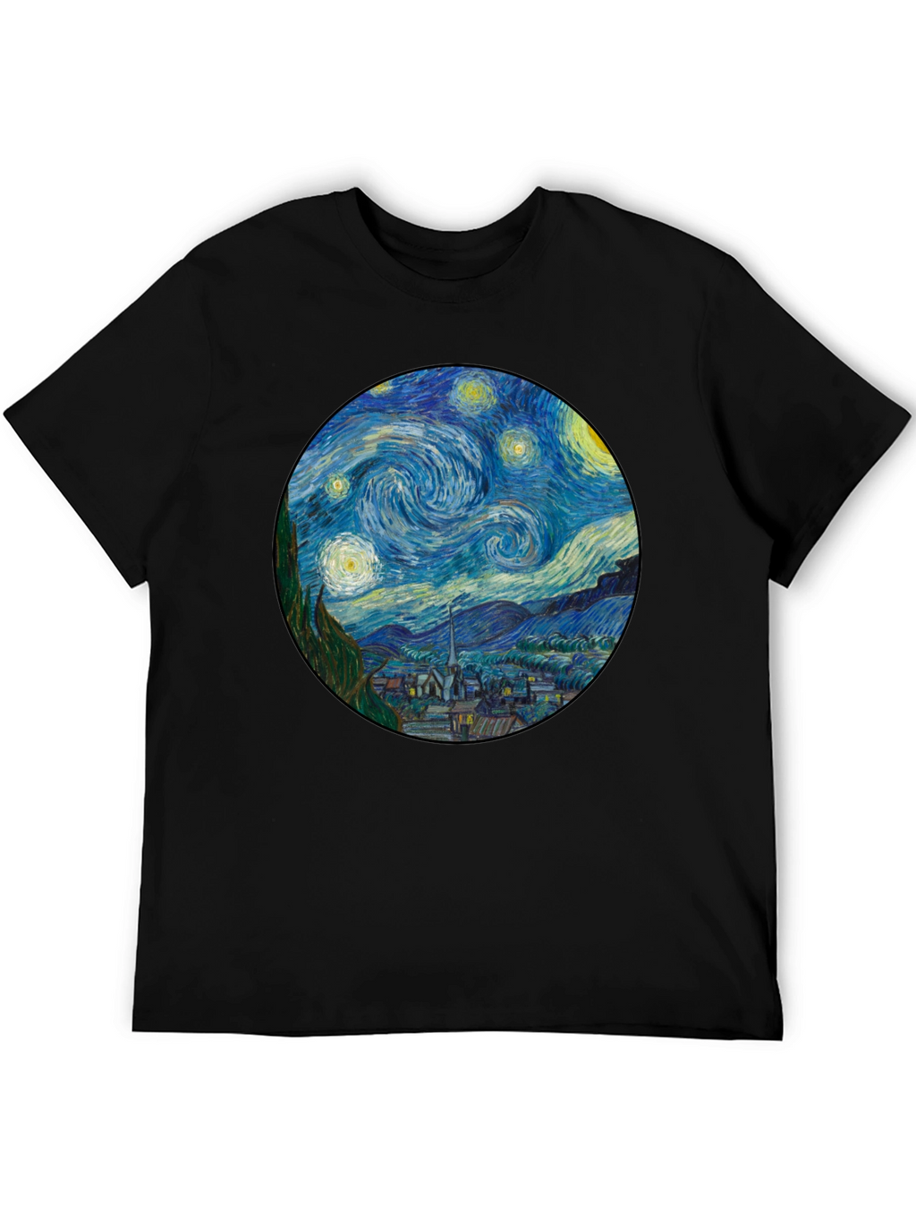 Starry Night Art T-Shirt