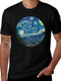 Starry Night Art T-Shirt
