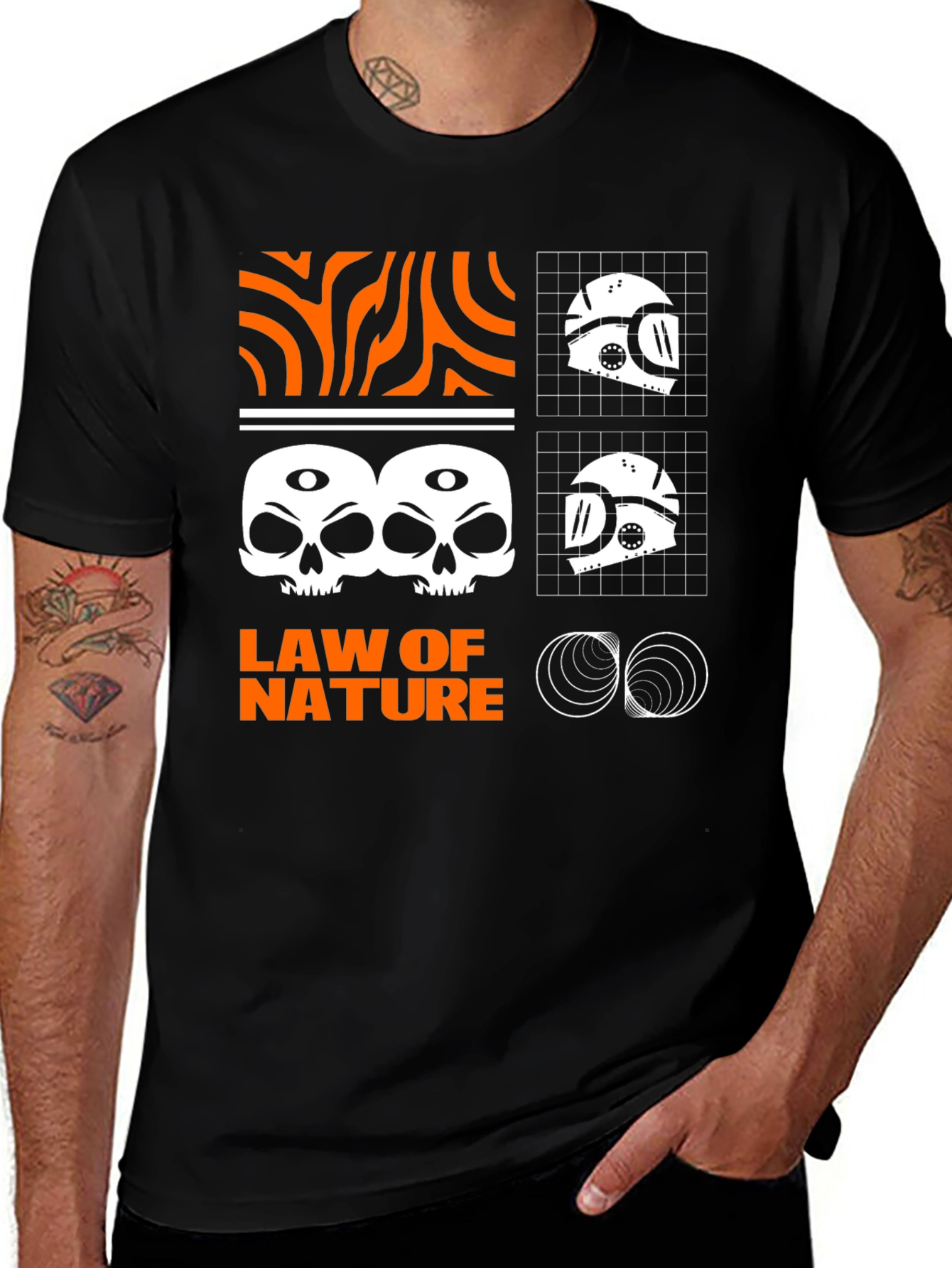 Law of Nature Graphic T-Shirt