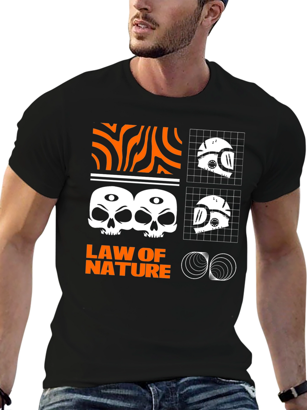 Law of Nature Graphic T-Shirt