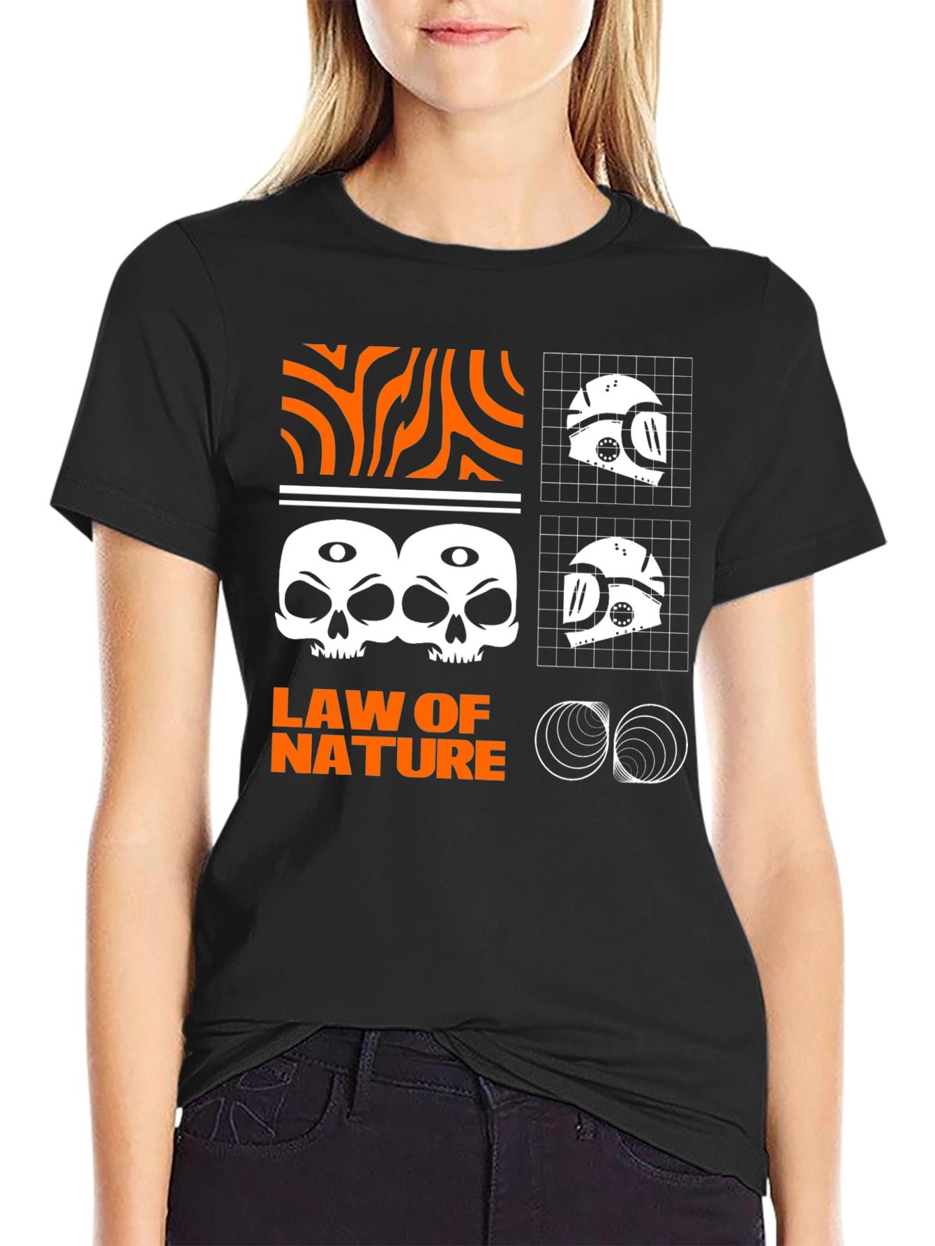 Law of Nature Graphic T-Shirt