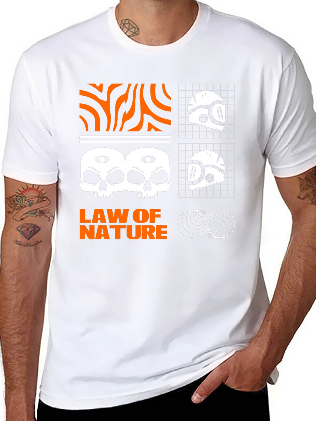 Law of Nature Graphic T-Shirt