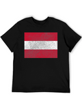 Austria Flag T-Shirt | Distressed Design