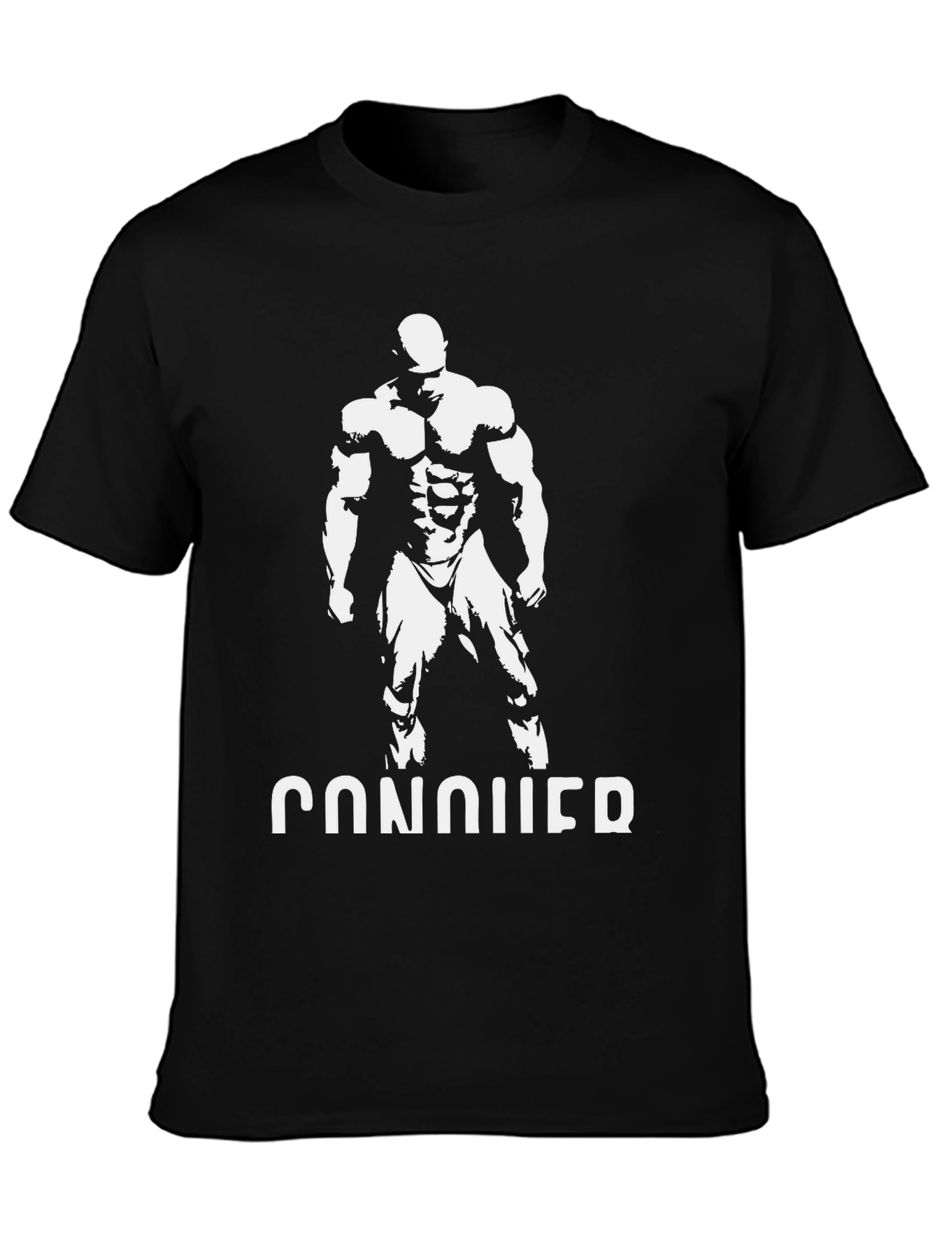 Conquer Graphic Print T-Shirt