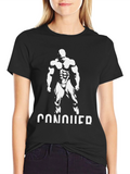 Conquer Graphic Print T-Shirt