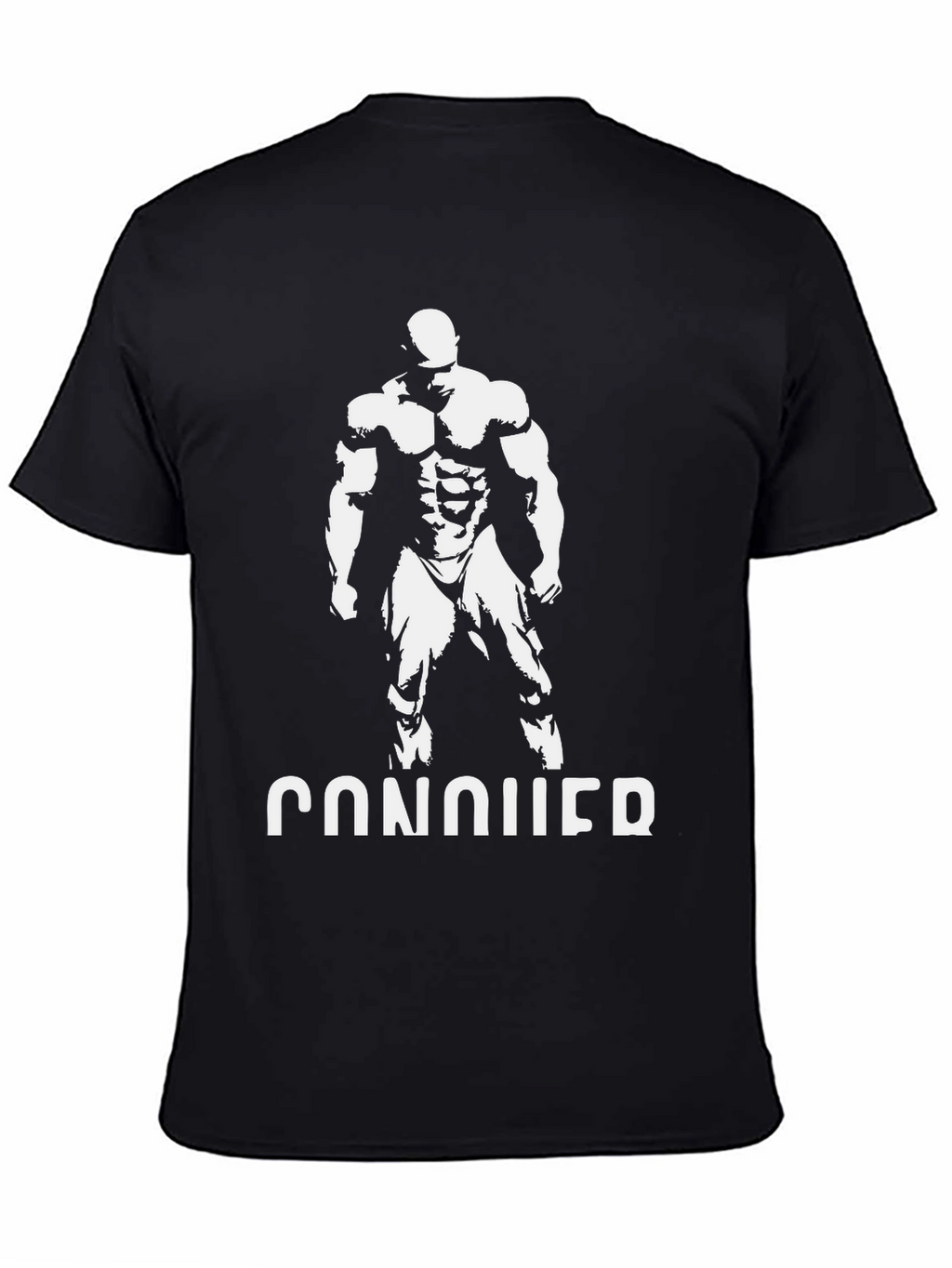 Conquer Graphic Print T-Shirt