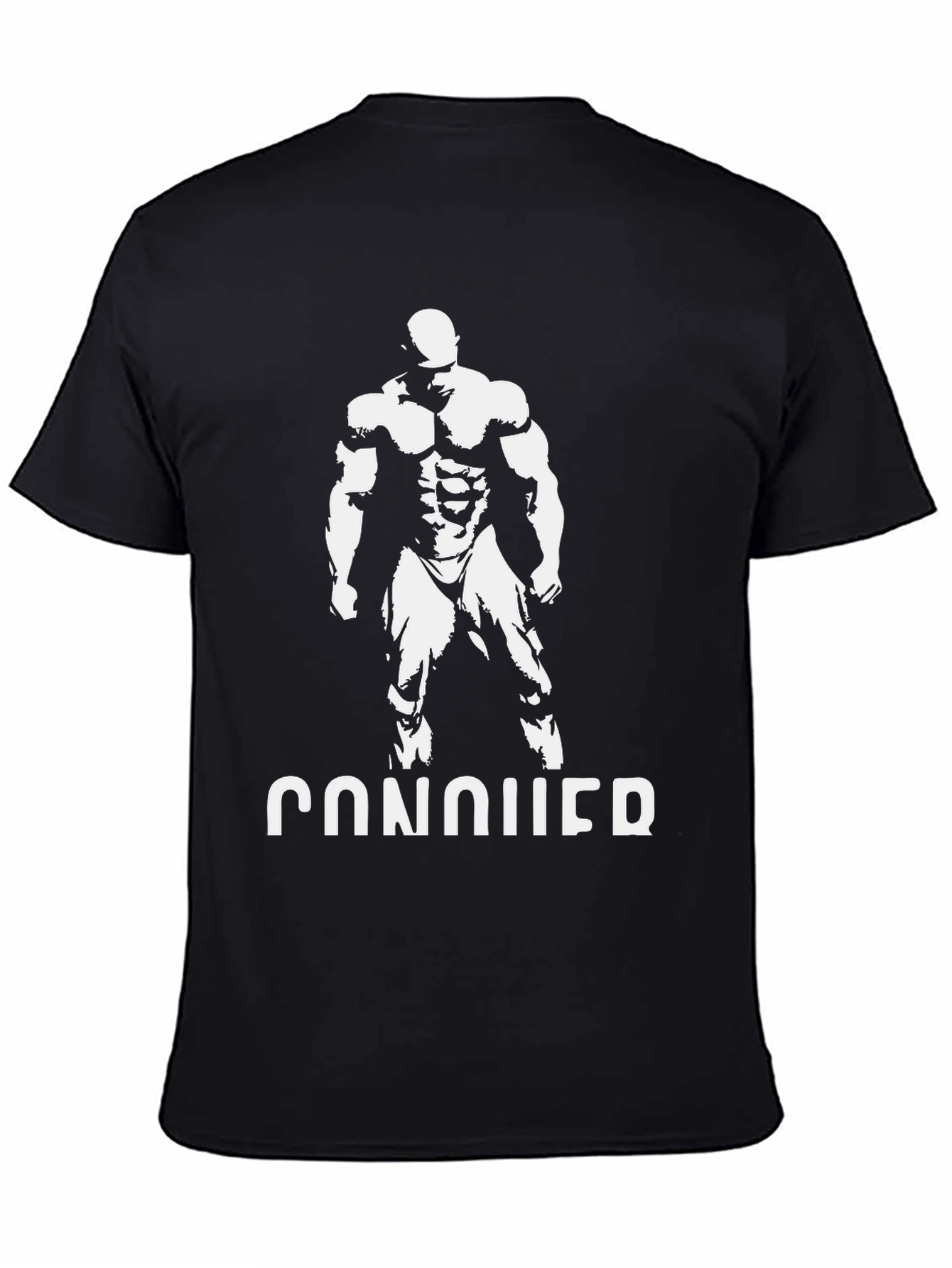 Conquer Graphic Print T-Shirt