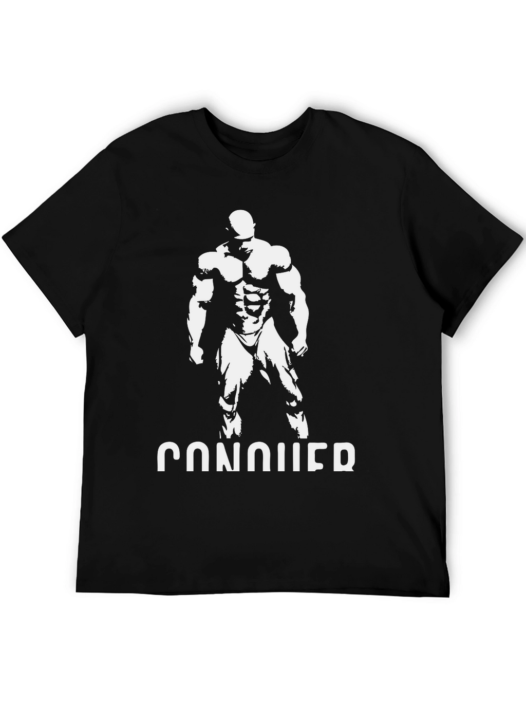 Conquer Graphic Print T-Shirt
