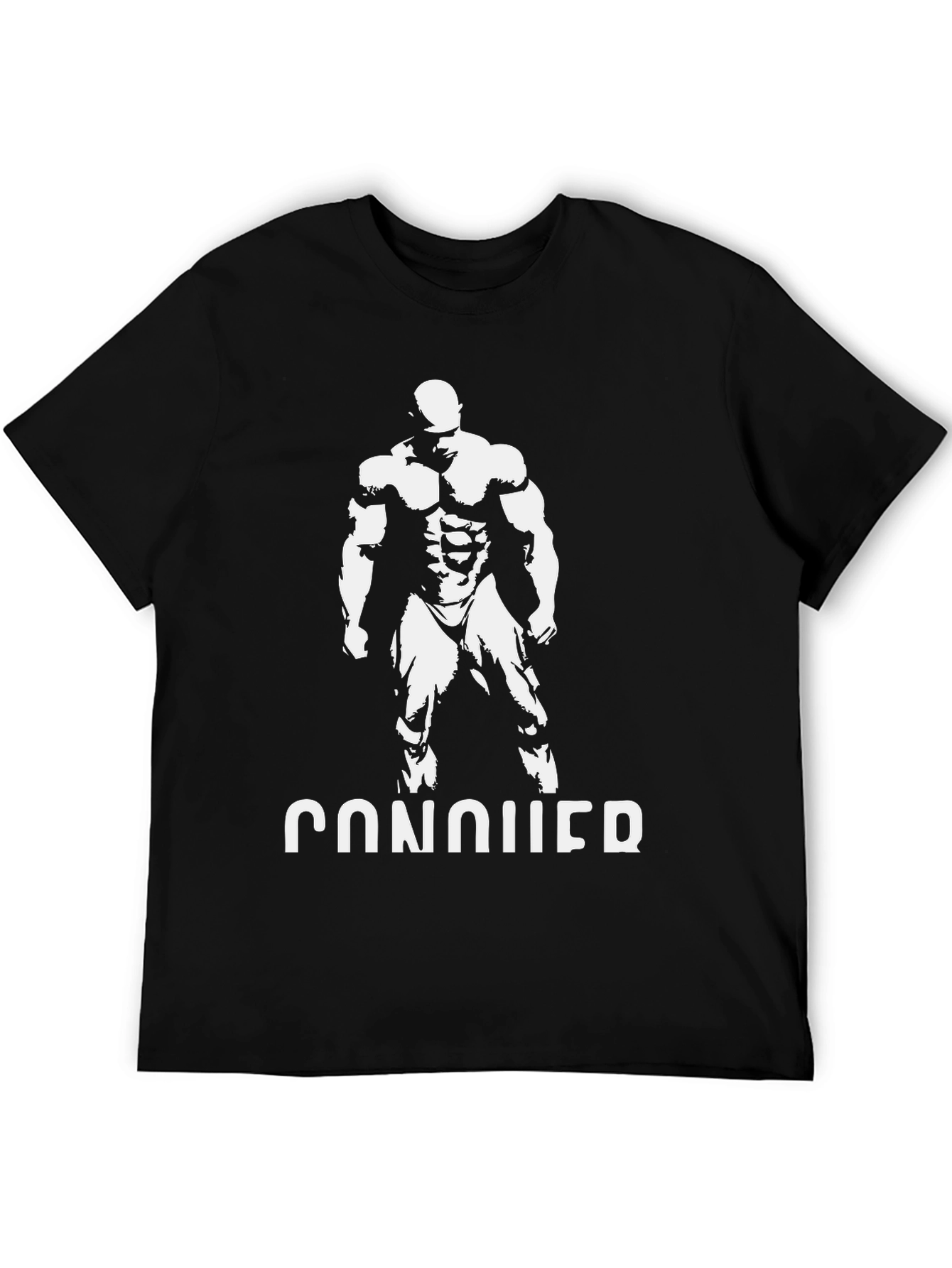 Conquer Graphic Print T-Shirt