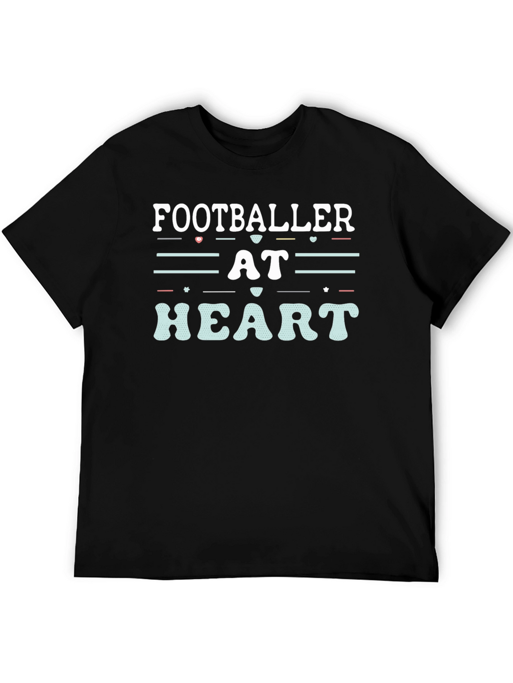 Footballer At Heart Graphic Tee