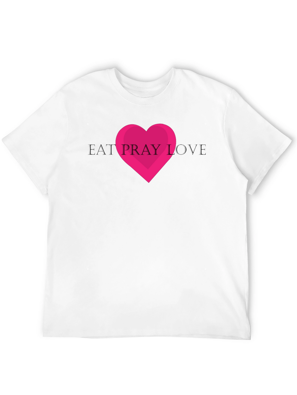 Eat Pray Love Graphic Tee - Black