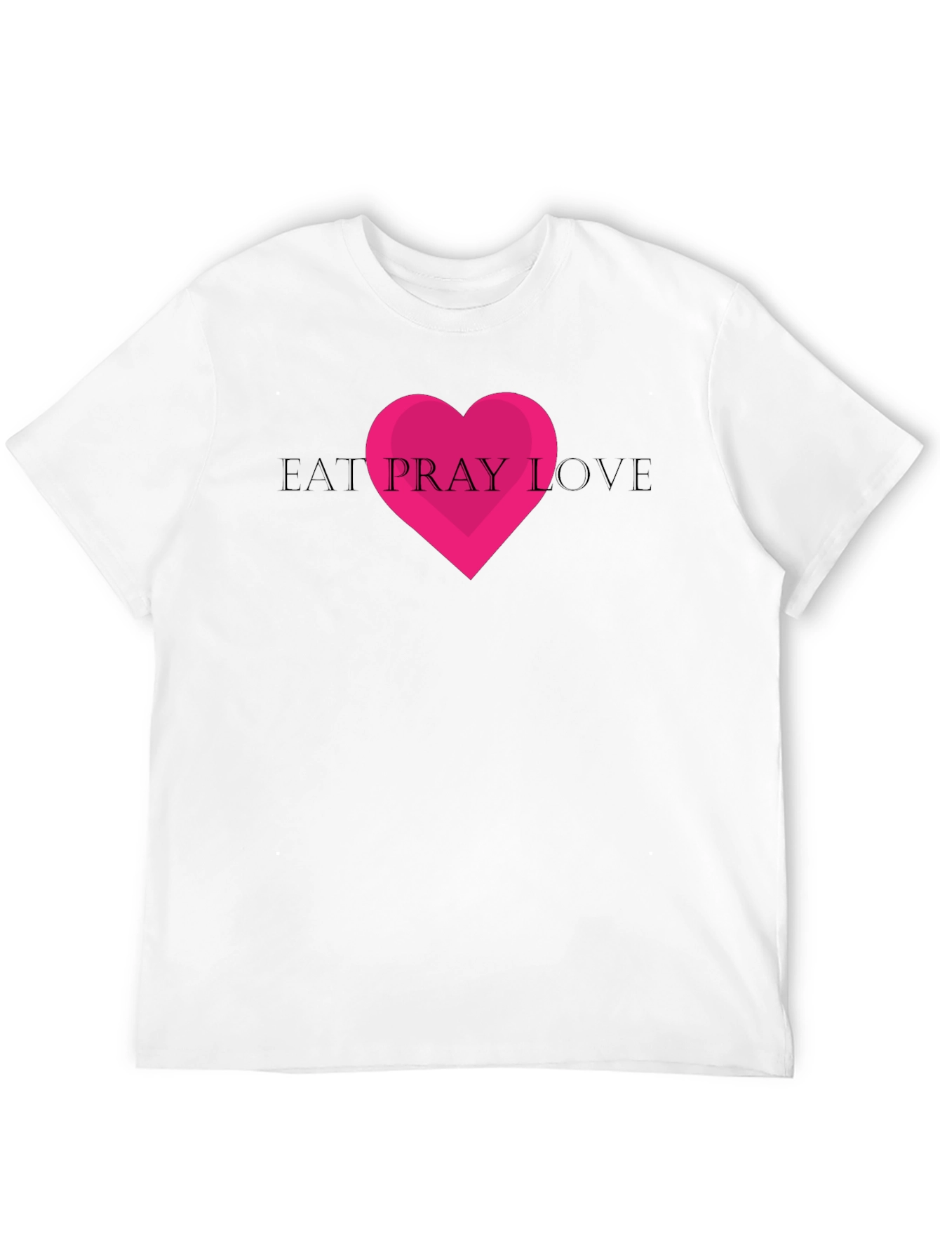Eat Pray Love Graphic Tee - Black