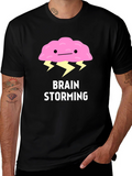 Brain Storming Graphic T-Shirt