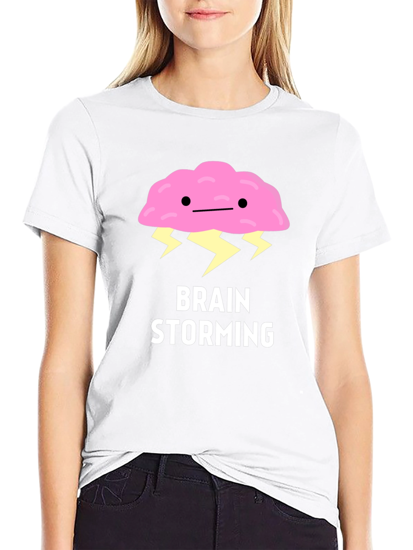 Brain Storming Graphic T-Shirt