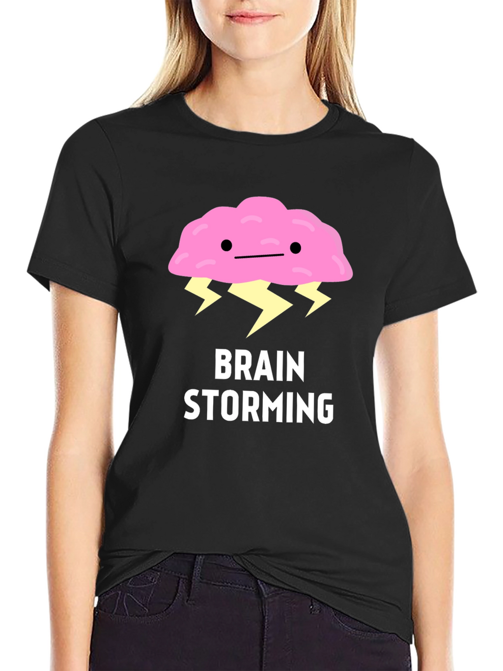Brain Storming Graphic T-Shirt