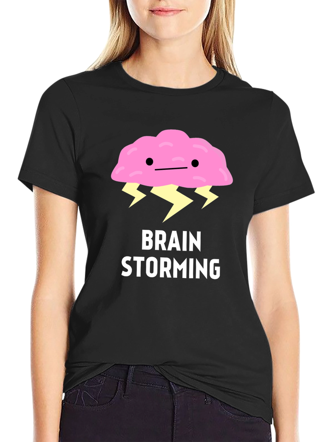 Brain Storming Graphic T-Shirt