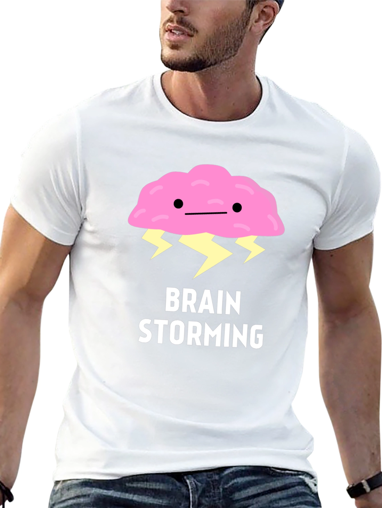 Brain Storming Graphic T-Shirt