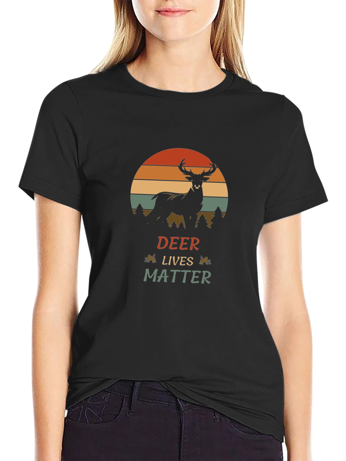 Deer Lives Matter T-Shirt: Vintage Wildlife Tee