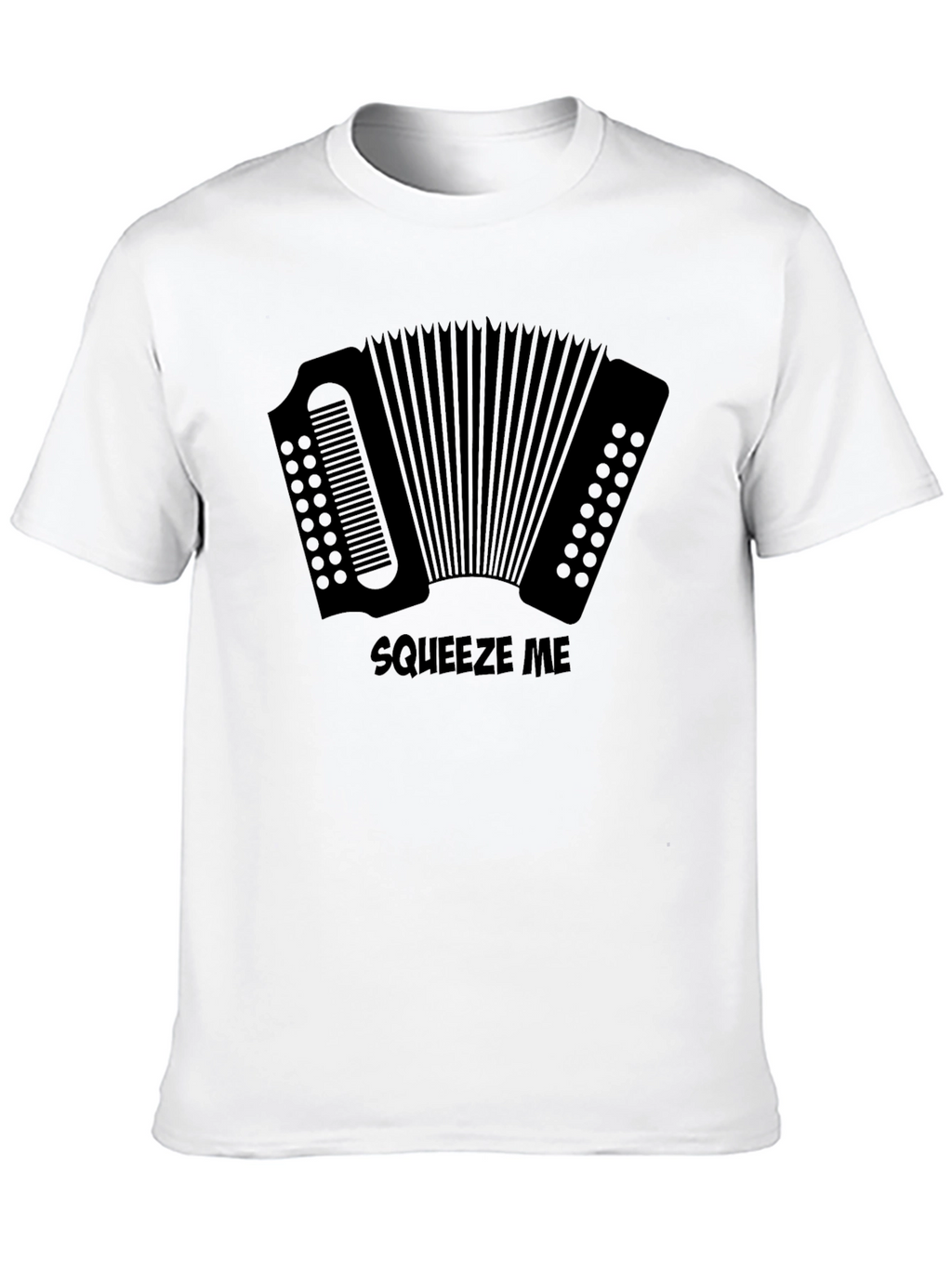 Squeeze Me Accordion Graphic T-Shirt