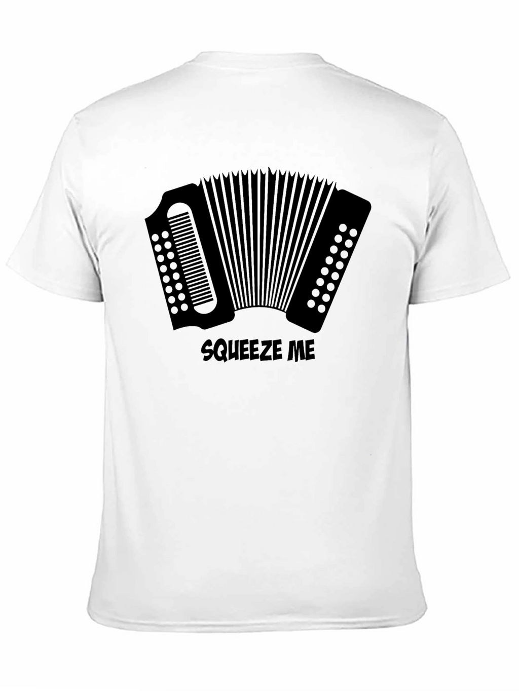 Squeeze Me Accordion Graphic T-Shirt