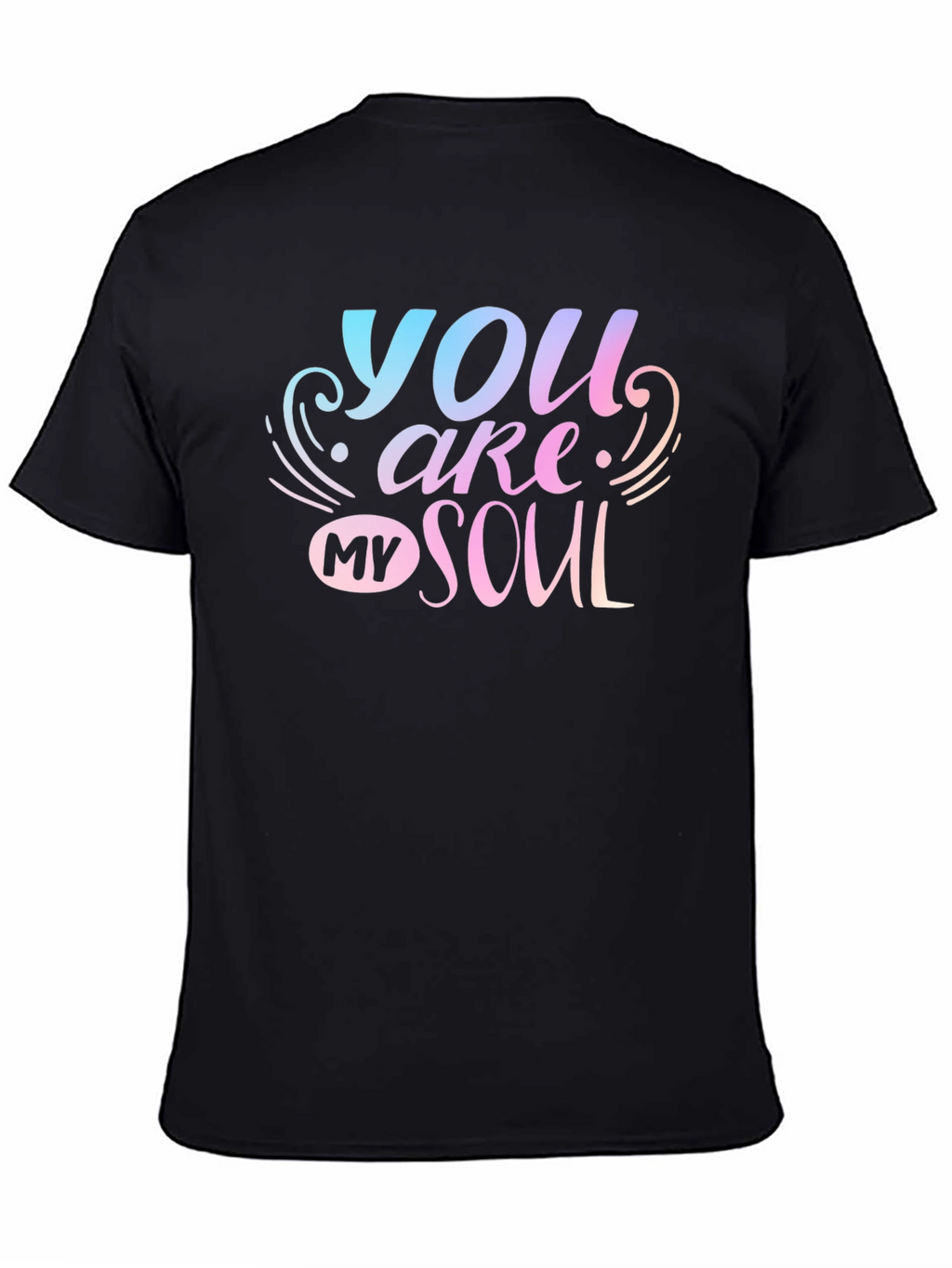 You Are My Soul Graphic Tee - Black