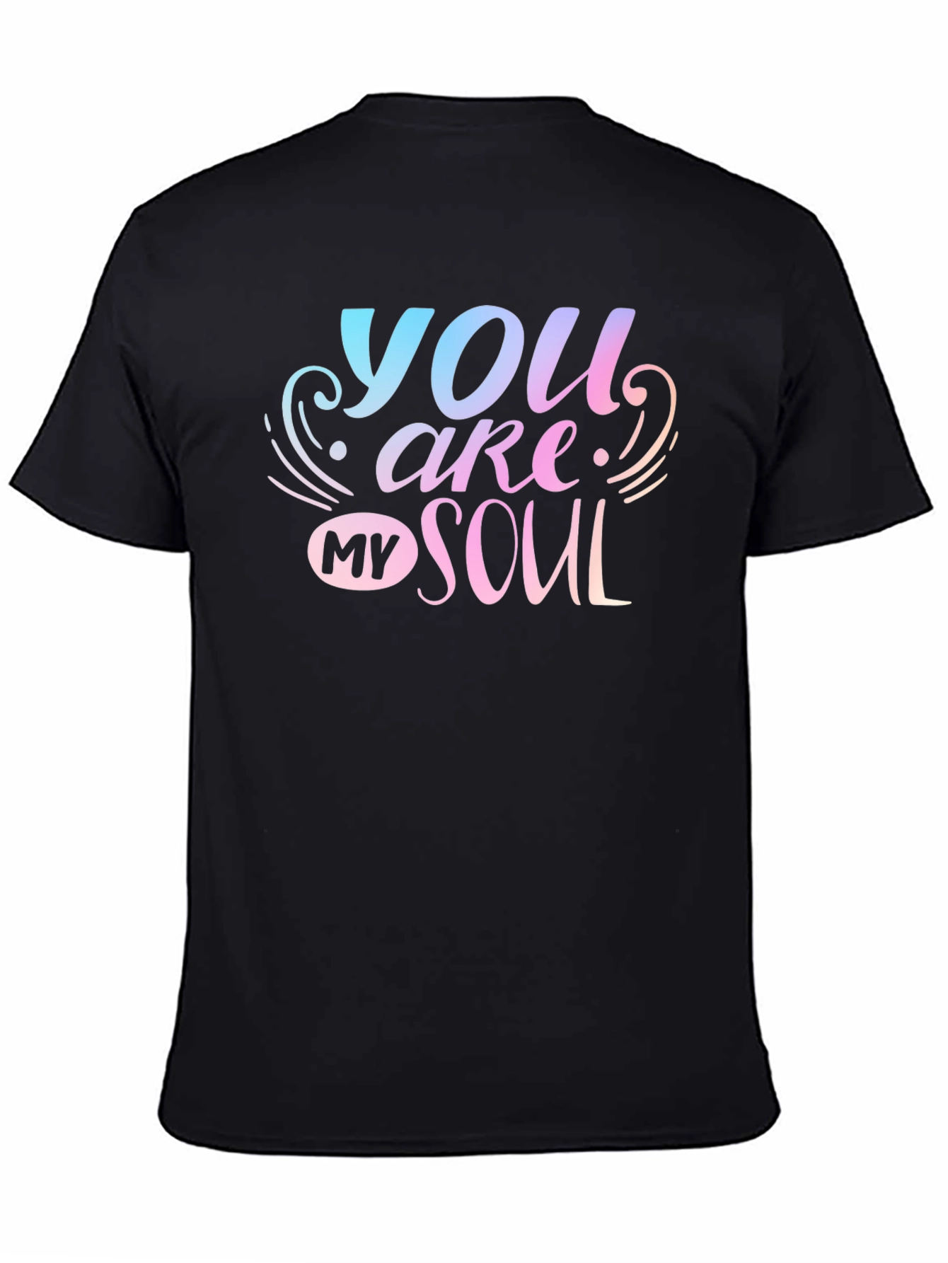 You Are My Soul Graphic Tee - Black