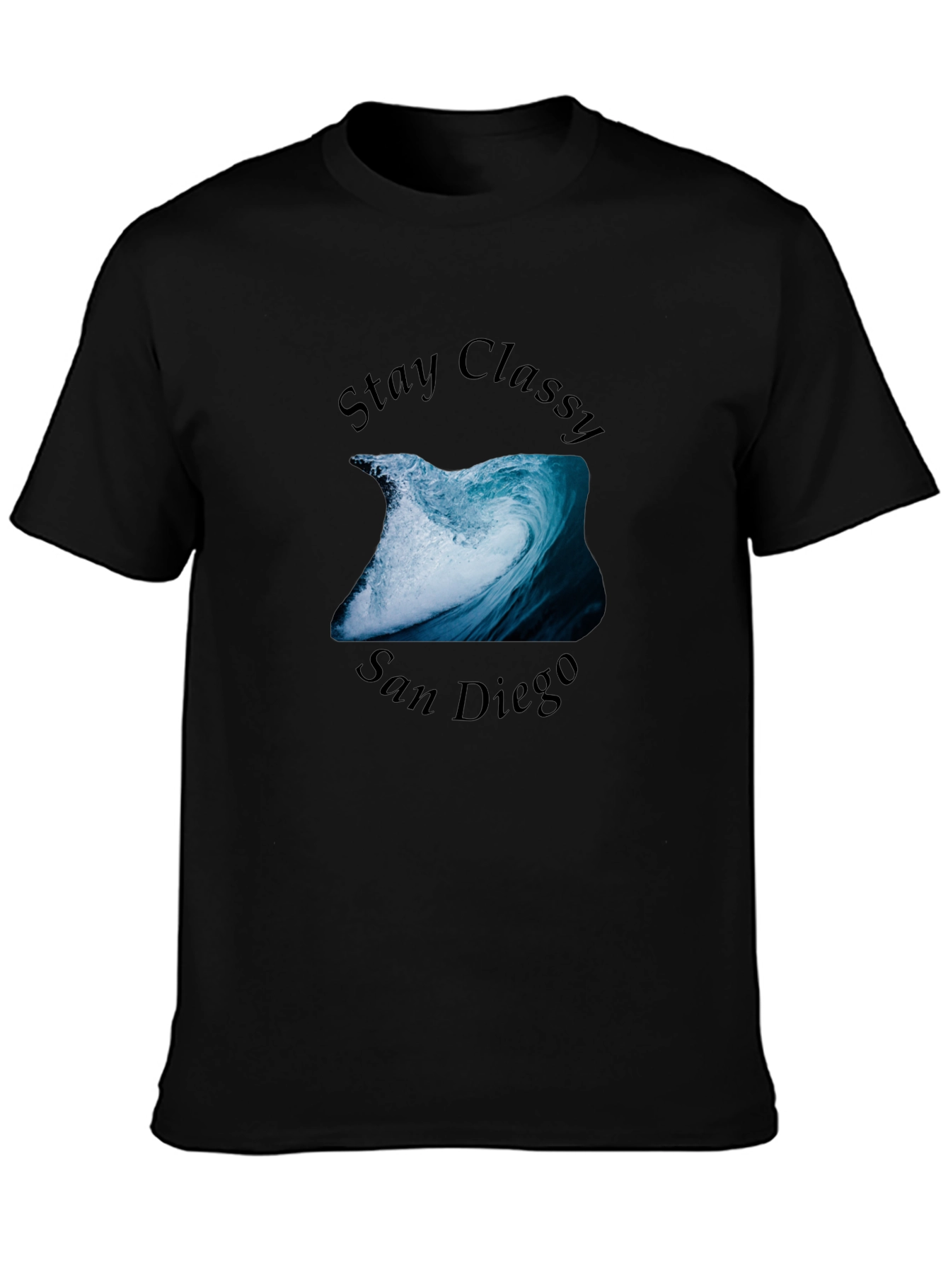 Stay Classy San Diego Wave Graphic Tee