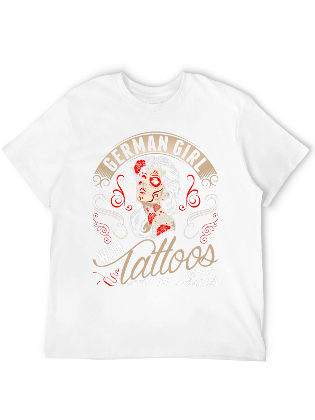 German Girl With Tattoos T-Shirt