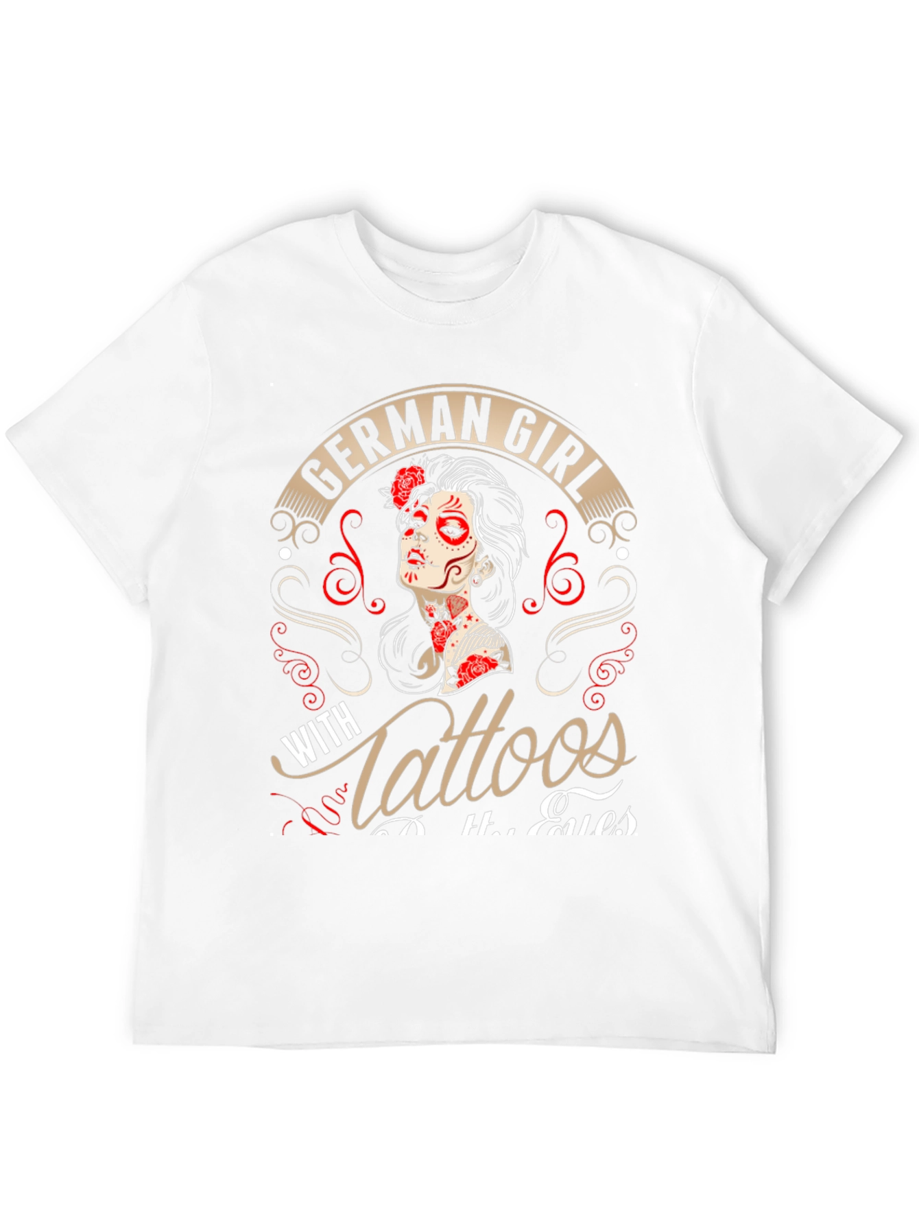 German Girl With Tattoos T-Shirt