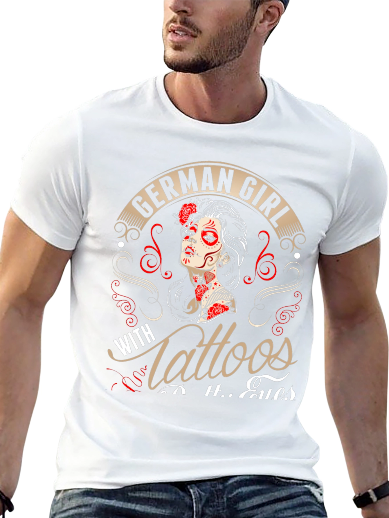 German Girl With Tattoos T-Shirt
