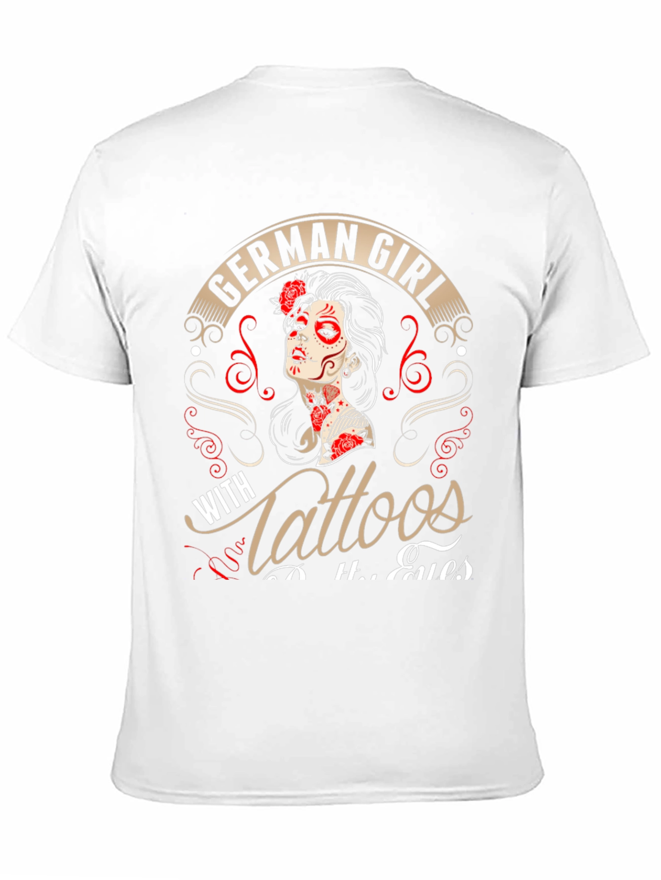 German Girl With Tattoos T-Shirt