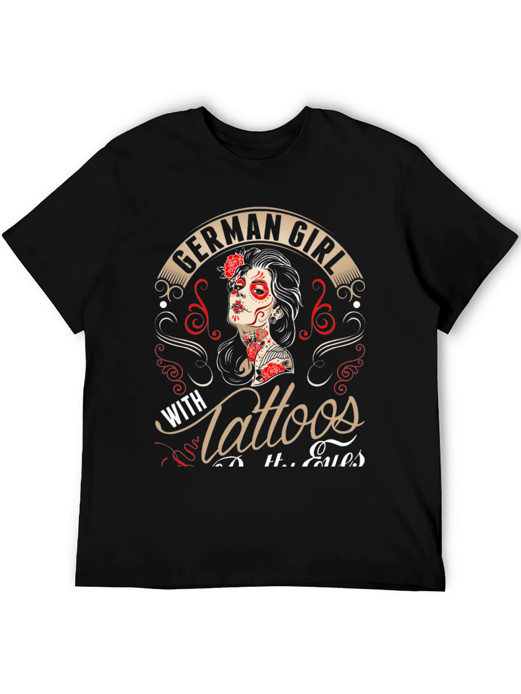 German Girl With Tattoos T-Shirt