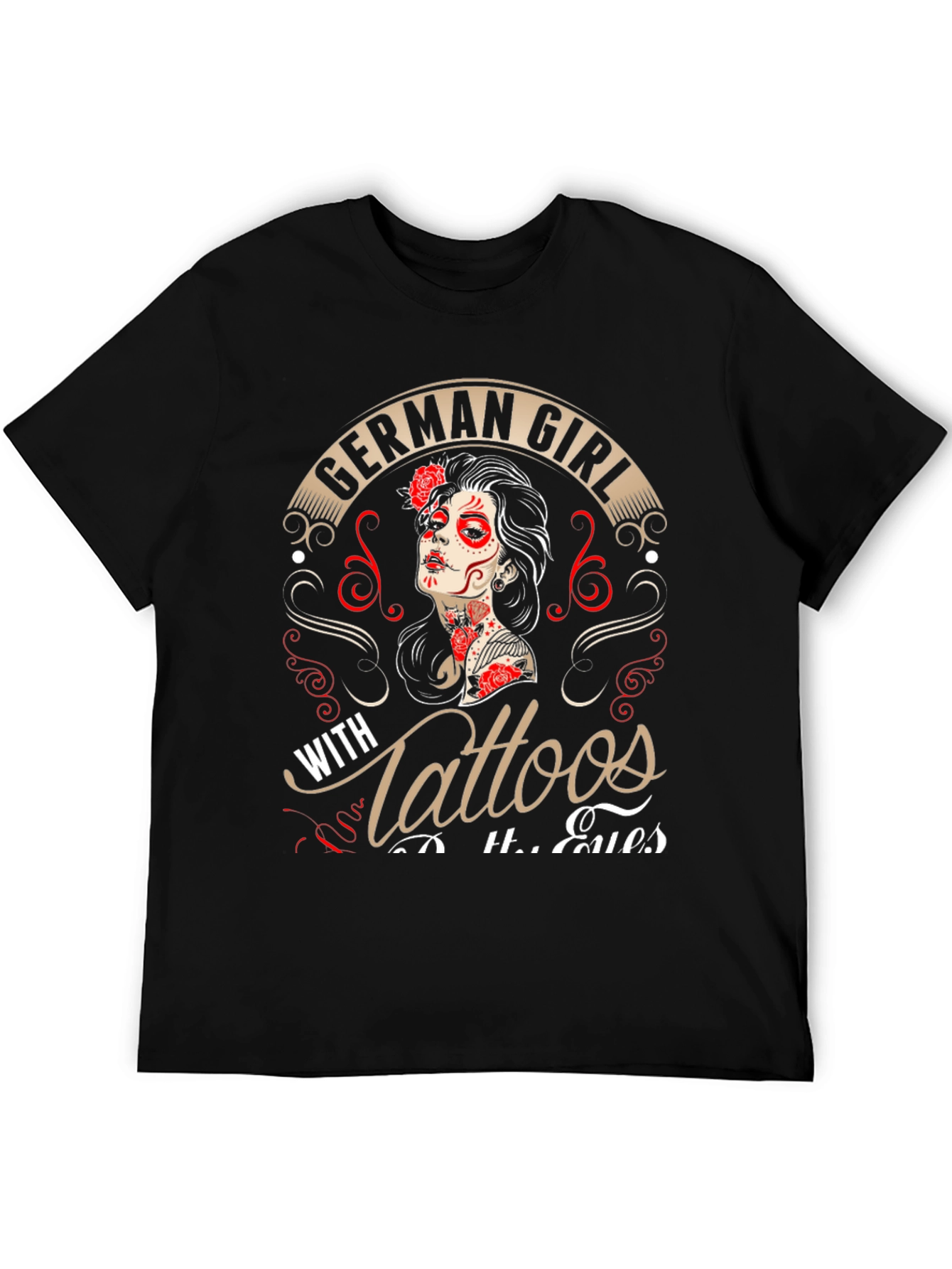German Girl With Tattoos T-Shirt