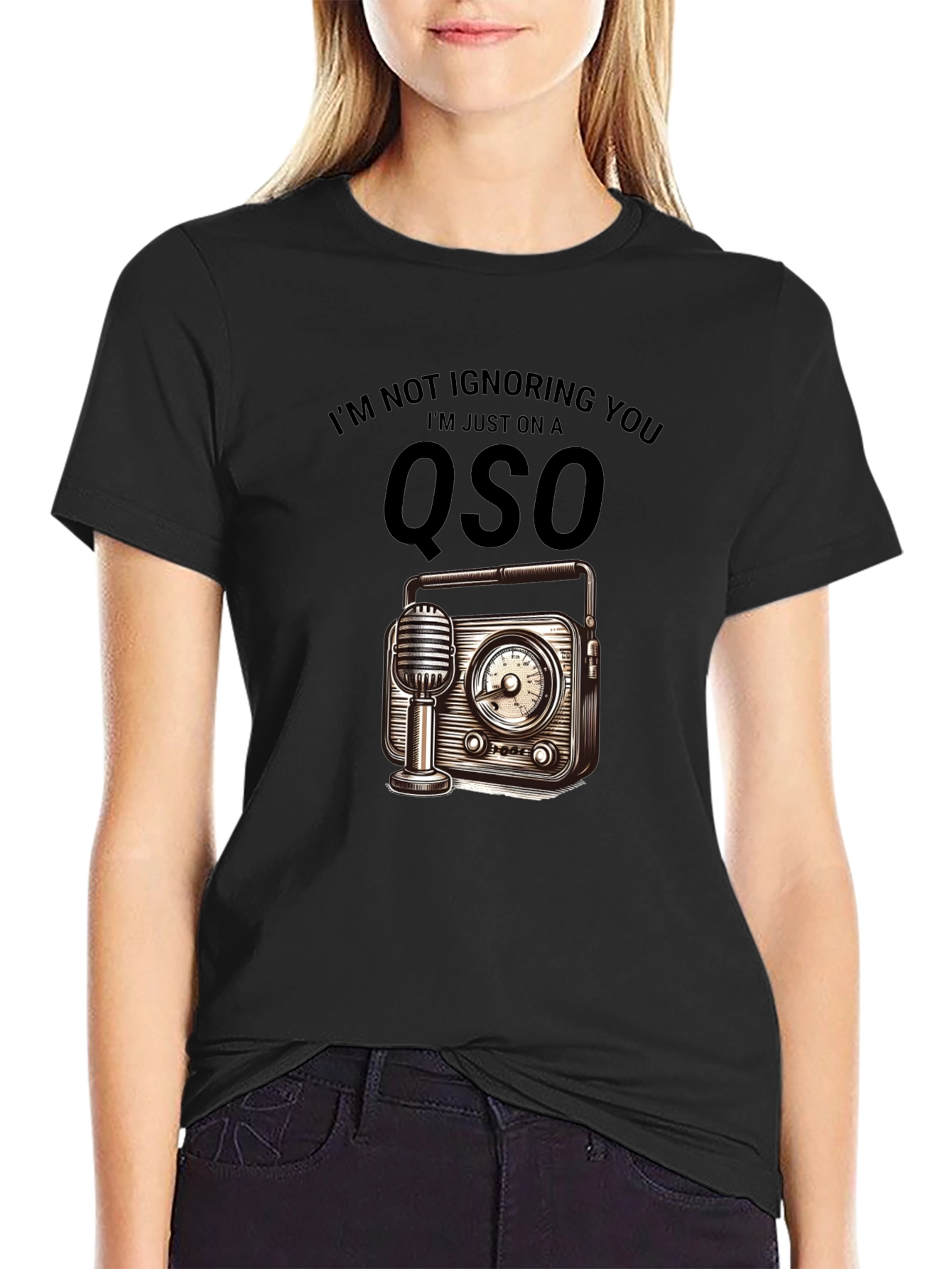 Ham Radio QSO T-Shirt - Im Not Ignoring You