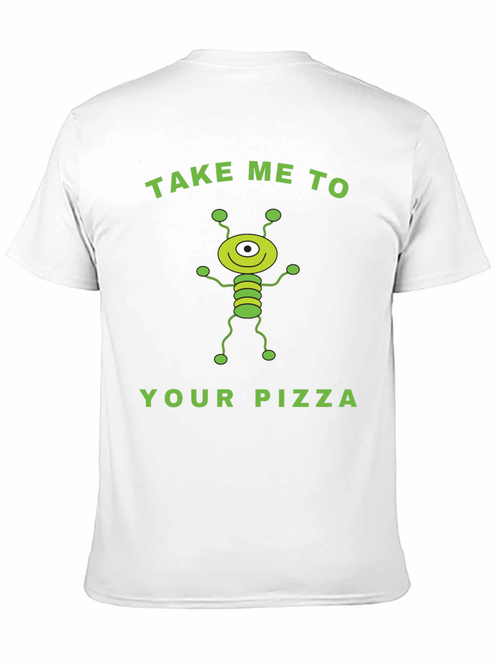 Alien Pizza Graphic Tee - Fun & Unique!