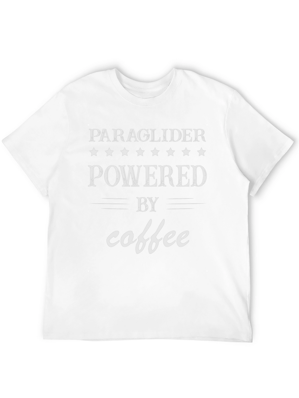 Paraglider Powered By Coffee T-Shirt